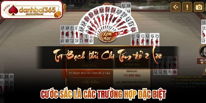Cước sắc là các trường hợp đặc biệt
