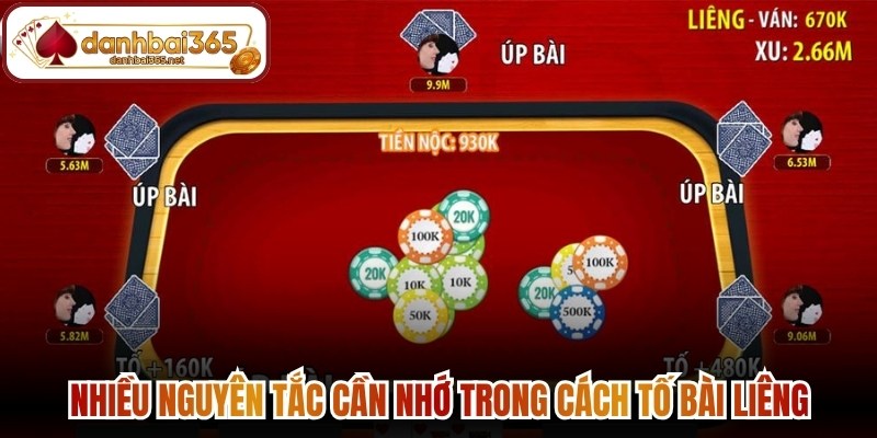 Nhiều nguyên tắc cần nhớ trong cách tố bài liêng