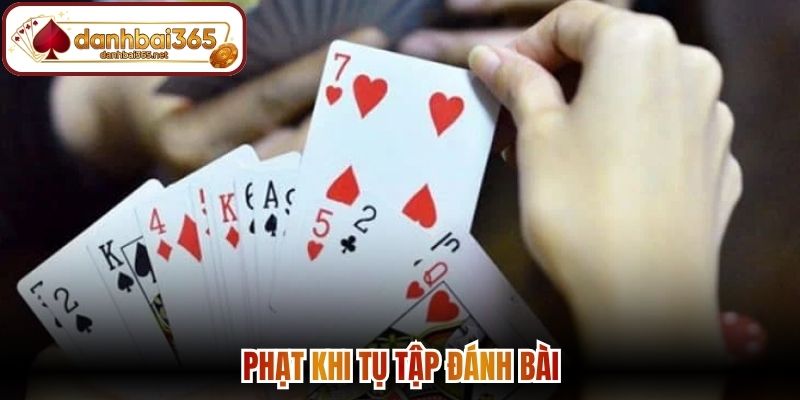 Phạt khi tụ tập đánh bài