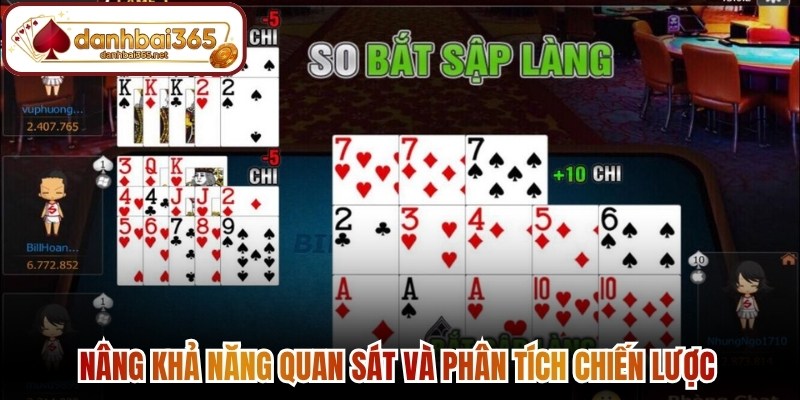 Nâng khả năng quan sát và phân tích chiến lược 