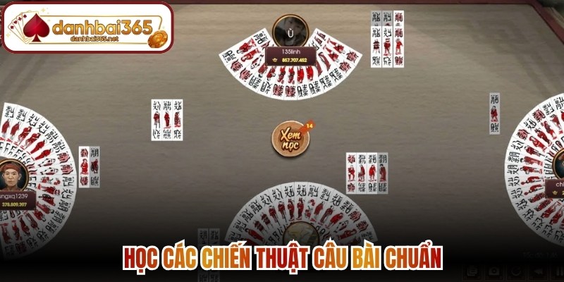 Học các chiến thuật câu bài chuẩn