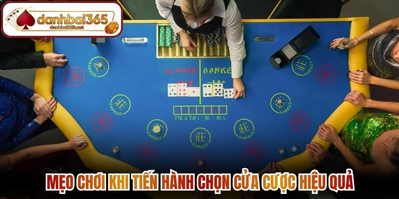 Mẹo chơi khi tiến hành chọn cửa cược hiệu quả