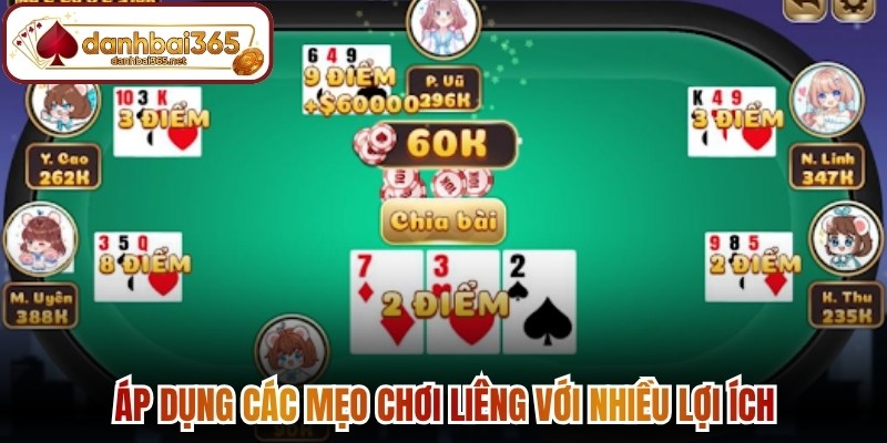 Áp dụng các mẹo chơi liêng với nhiều lợi ích