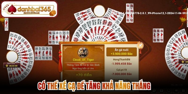 Có thể xé cạ để tăng khả năng thắng