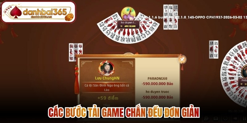 Các bước tải game chắn đều đơn giản
