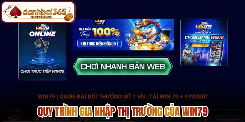Quy trình gia nhập thị trường của Win79